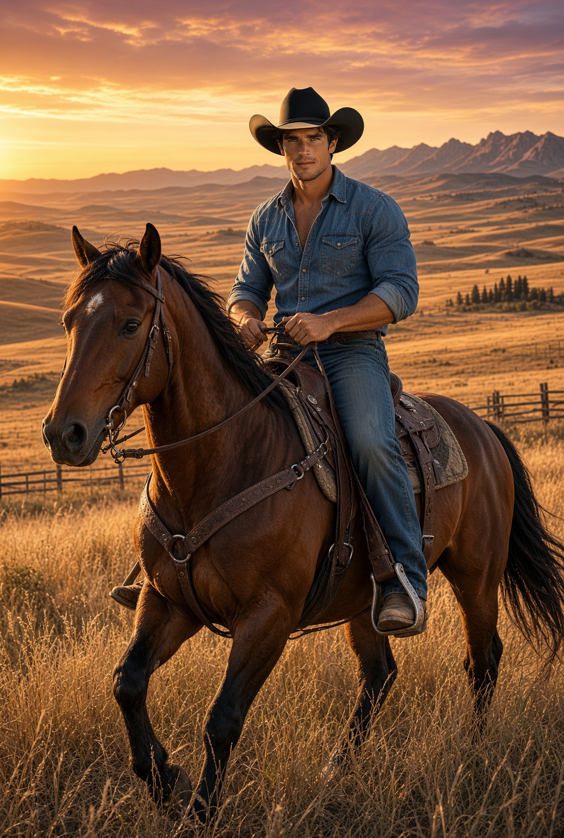 Golden hour ride